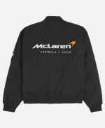 Sport Car McLaren Black Bomber Jacket