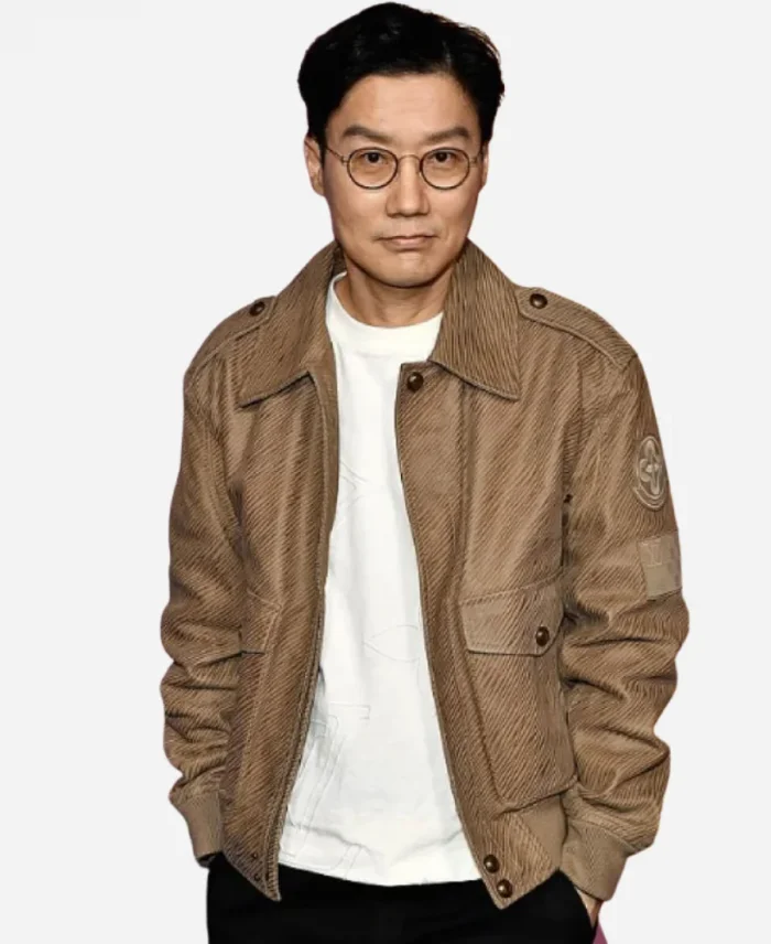 Squid Game Series Hwang Dong-hyuk Leather Jacket