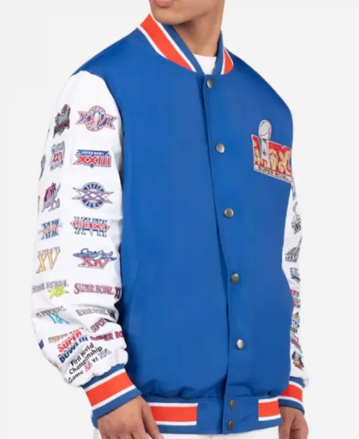 Starter Super Bowl LIX 2025 Commemorative Varsity Jacket