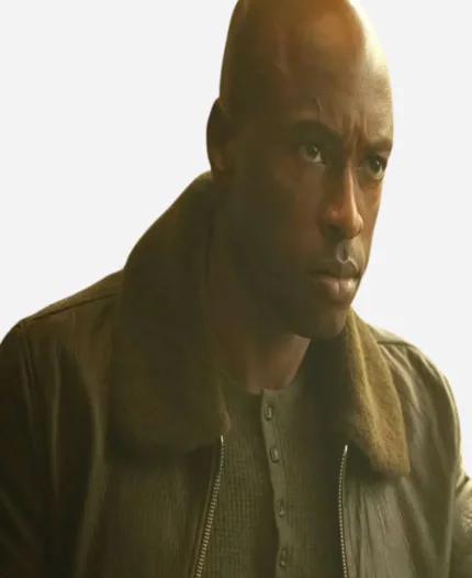 Steel TV Series Superman And Lois Season 2 Wolé Parks Brown Leather Jacket
