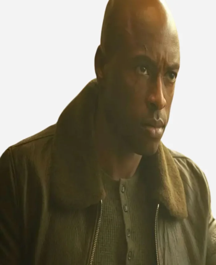 Steel TV Series Superman And Lois Season 2 Wolé Parks Brown Leather Jacket