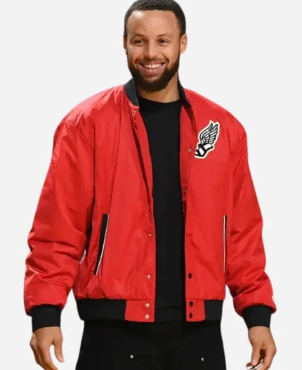 Steph Curry Red Jacket