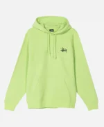 Stussy Basic Green Hoodie