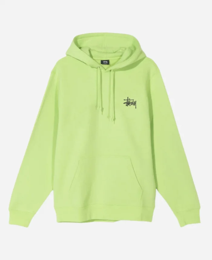 Stussy Basic Green Hoodie