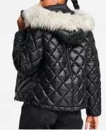 Supacell Sabrina Clarke Black Fur Jacket