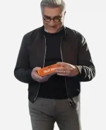 Super Bowl 2025 Little Caesars Ad Eugene Levy Bomber Jacket