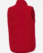 Super Bowl LIX 2025 Red Puffer Vest For Unisex