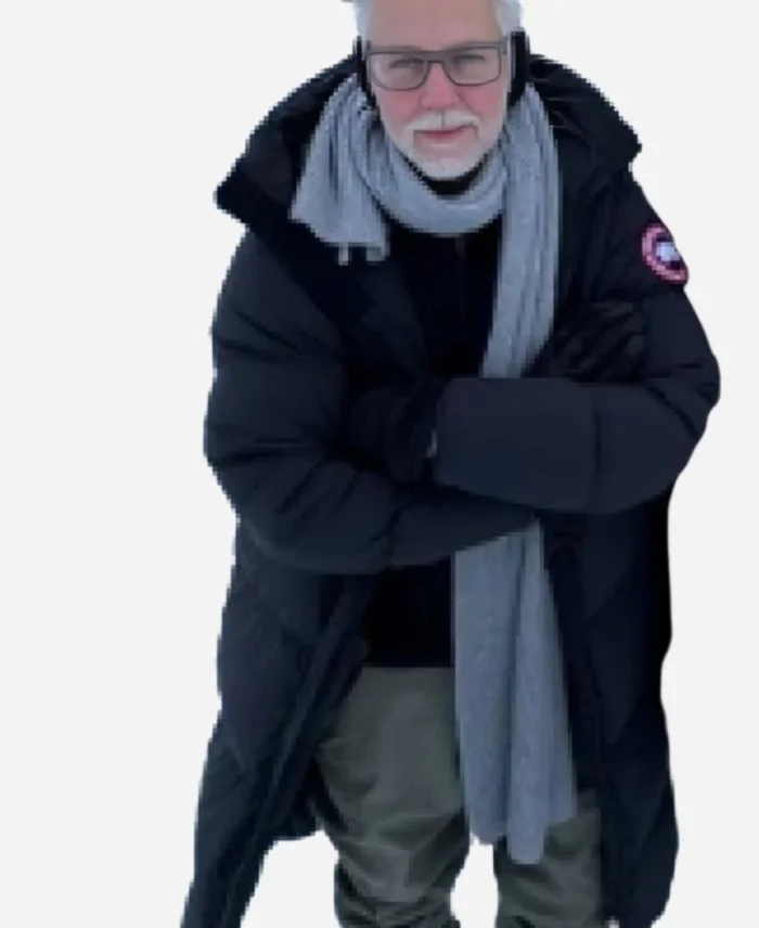 Superman 2025 James Gunn Black Puffer Coat