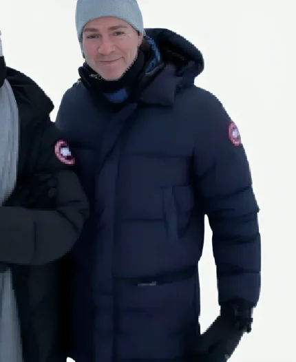 Superman 2025 Peter Safran Puffer Coat
