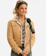 Superman And Lois S02 Lana Lang Cushing Brown Jacket