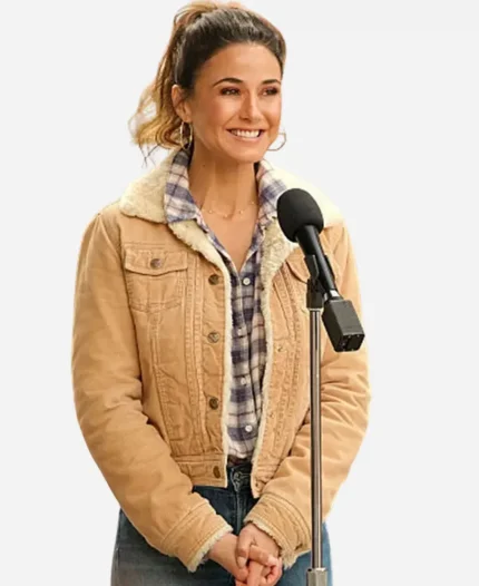 Superman And Lois S02 Lana Lang Cushing Brown Jacket