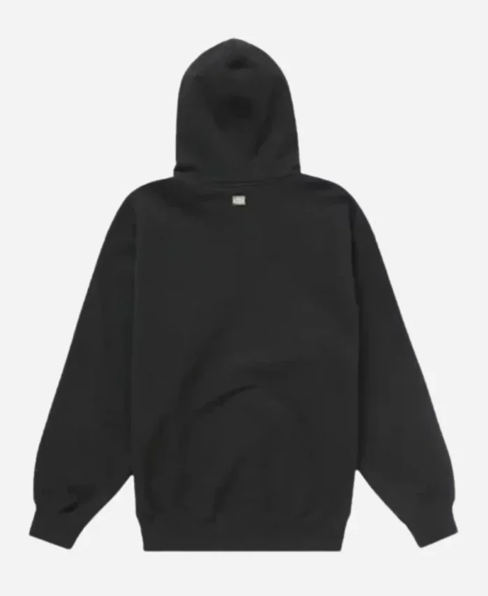 Supreme b.b. Simon Zip Up Black Hooded Sweatshirt For Men's