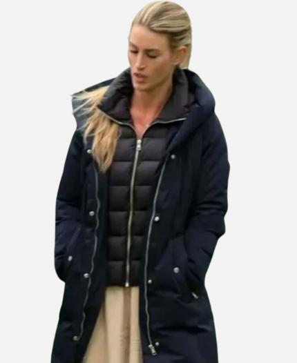 Sydnee Falkner Million Dollar Secret S01 Blue Puffer Jacket