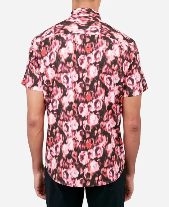 TV-Series Assisted Living Season 05 Mr. Brown Pink Floral Print Shirt