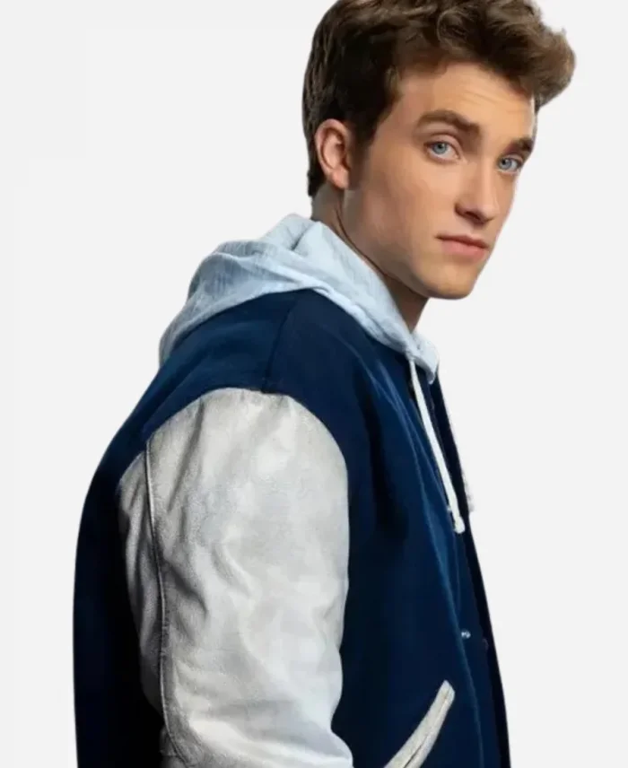 TV Series Superman And Lois Season 02 Jordan Elsass Blue Letterman Jacket