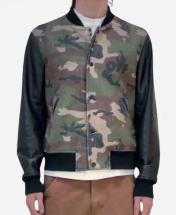 TV-Series The Voice Season 27  Michael Bublé Camouflage Print Bomber Jacket