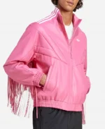 TV-Show The Today Show 2025 Kayleen Walters Pink Fringe Jacket