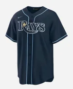Tampa Bay Rays Team Navy Blue Jersey For Sale