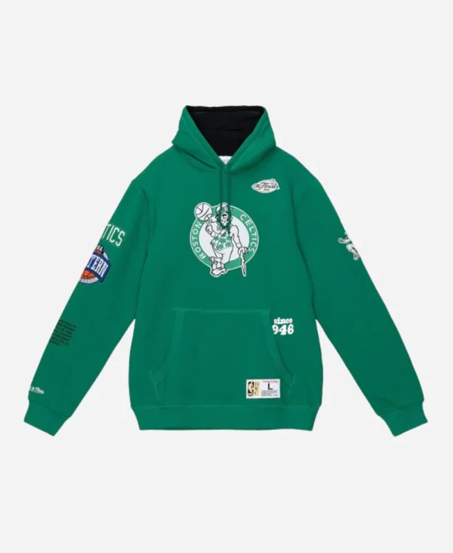 Team Origins Boston Celtics Pullover Green Hoodie
