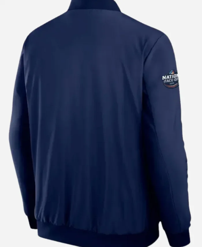 Team USA Authentic Pro 4 Nations 2025 Blue Bomber Jacket For Sale