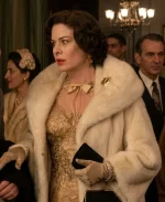 Debra Messing The Alto Knights Bobbie Costello Faux Fur Coat