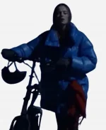 The Are Murders Hanna Ahlander Blue Puffer Jacket