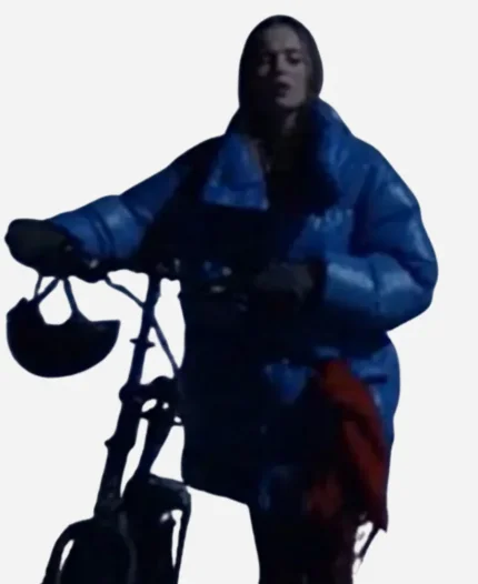 The Are Murders Hanna Ahlander Blue Puffer Jacket