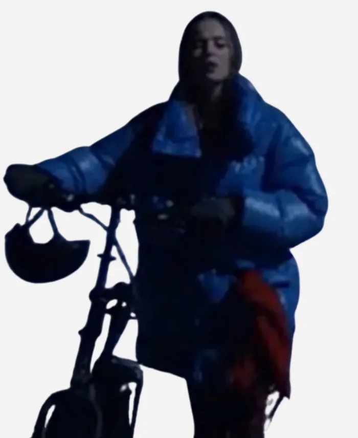 The Are Murders Hanna Ahlander Blue Puffer Jacket