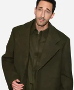 The Brutalist 2025 Adrien Brody Wool Coat