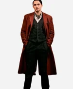 The Continental From the World of John Wick Young Winston Scott Brown Coat
