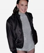 The Electric State 2025 Millie Bobby Black Jacket