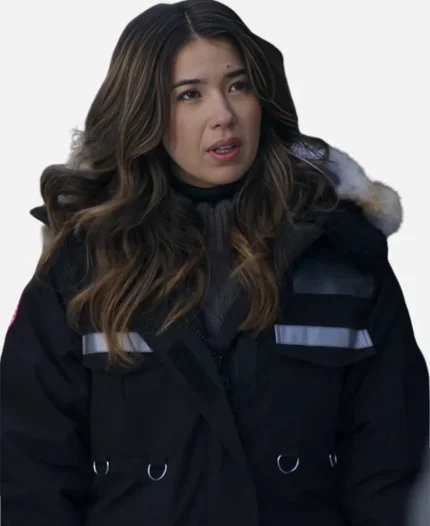 The Finnish Line Nichole Sakura Black Hooded Jacket