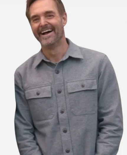 The Four Seasons Will Forte Grey Shirt