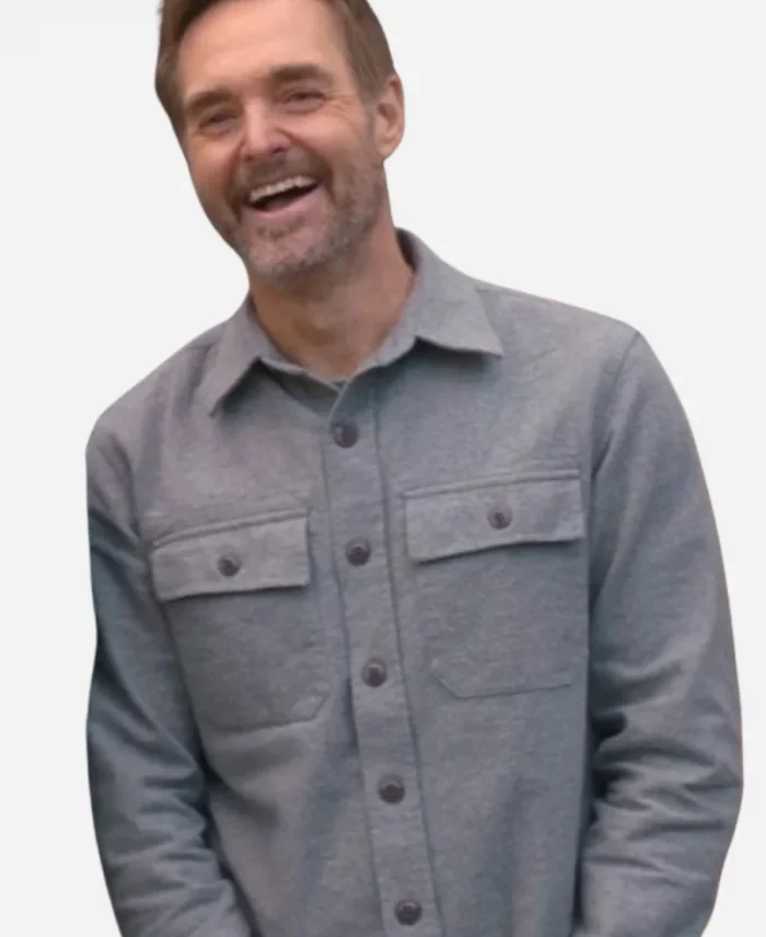 The Four Seasons Will Forte Grey Shirt