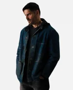 The Kill Room Joe Manganiello Blue Denim Jacket