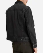 The Kill Room Joe Manganiello Denim Black Jacket