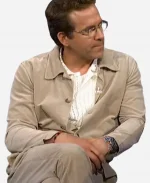 The Late Show with Stephen Colbert 2025 Ryan Reynolds Corduroy Jacket