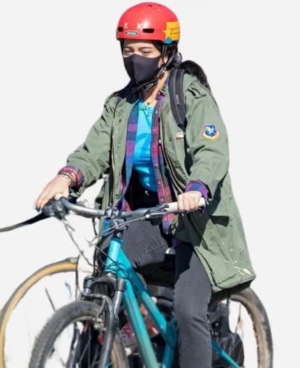 The Marvels 2023 Iman Vellani Green Jacket