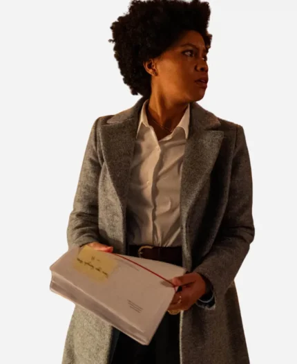 The Other Black Girl Sinclair Daniel Grey Coat