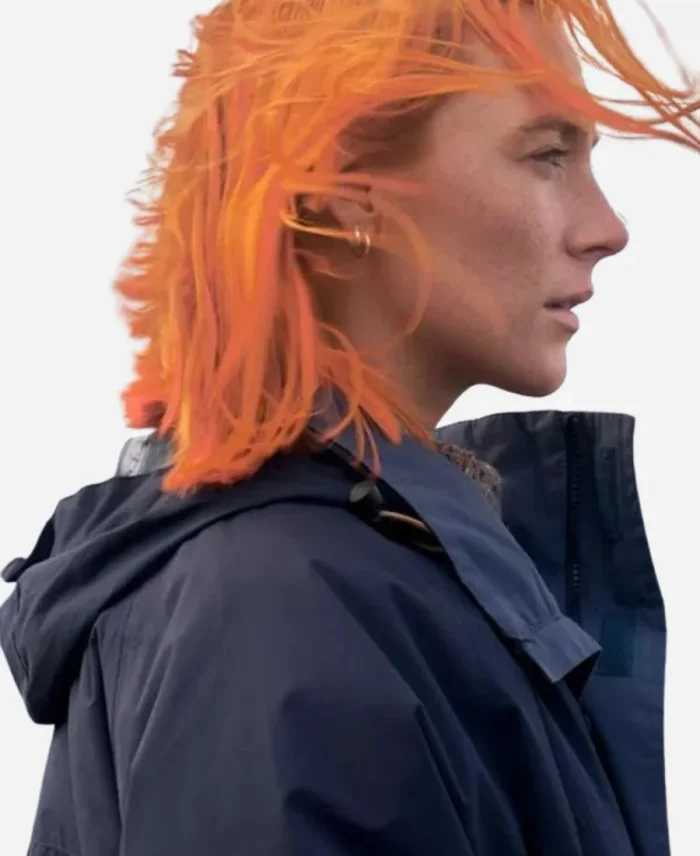 The Outrun 2024 Saoirse Ronan Black Jacket