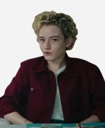 The Royal Hotel 2023 Julia Garner Red Jacket