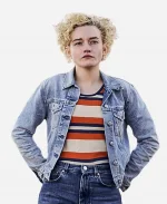 The Royal Hotel Julia Garner Blue Denim Jacket