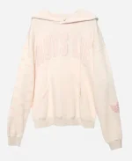 The Secret Lives of Mormon WivesJessi Ngatikaura Light Pink Printed Hooded Sweatshirt