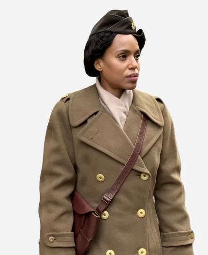 The Six Triple Eight Kerry Washington Trench Coat