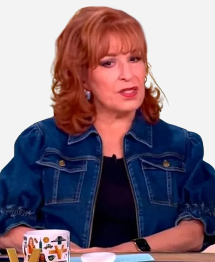 The View 2025 Joy Behar Denim Zip Up Jacket