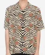 The Voice Season 27 Adam Levine Floral Zebra Print Shirt
