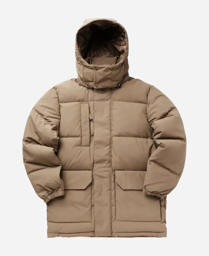 Tim Robinson Friendship Browm Puffer Jacket