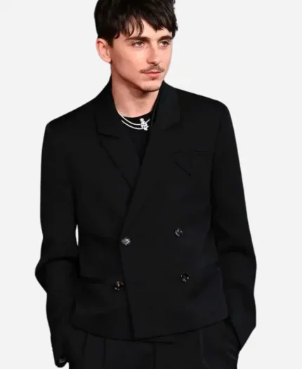 Timothée Chalamet BAFTA 2025 Black Blazer