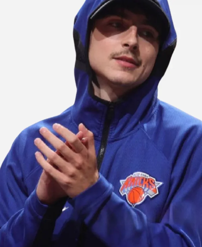 Timothee Chalamet New York Knicks Jacket