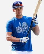 Tommy Edman LA Dodgers Blue Shirt